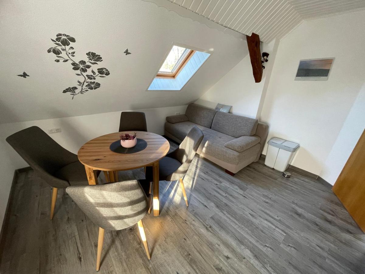 Ferienwohnung Zum Schloss Halbe Exterior foto